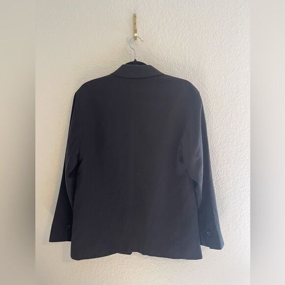 Everlane One-Button Easy Blazer in Black 2. NWT - Picture 5 of 10